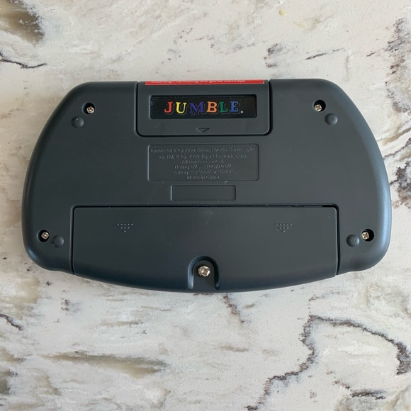 Vintage 1998 Tiger Handheld Jumble Electronic Word Puzzle Tested & Working - Picture 2 of 3